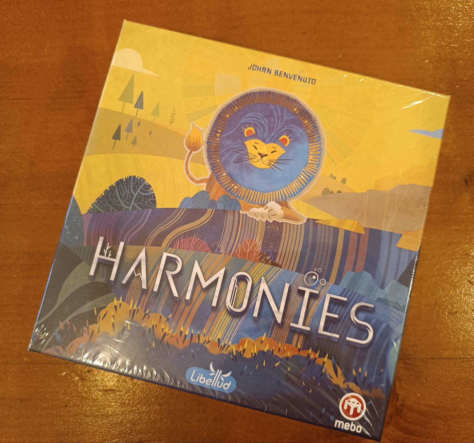 Harmonies box cover