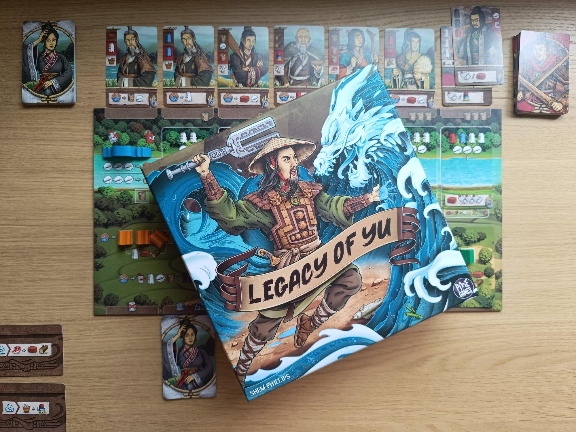 Legacy of Yu box cover