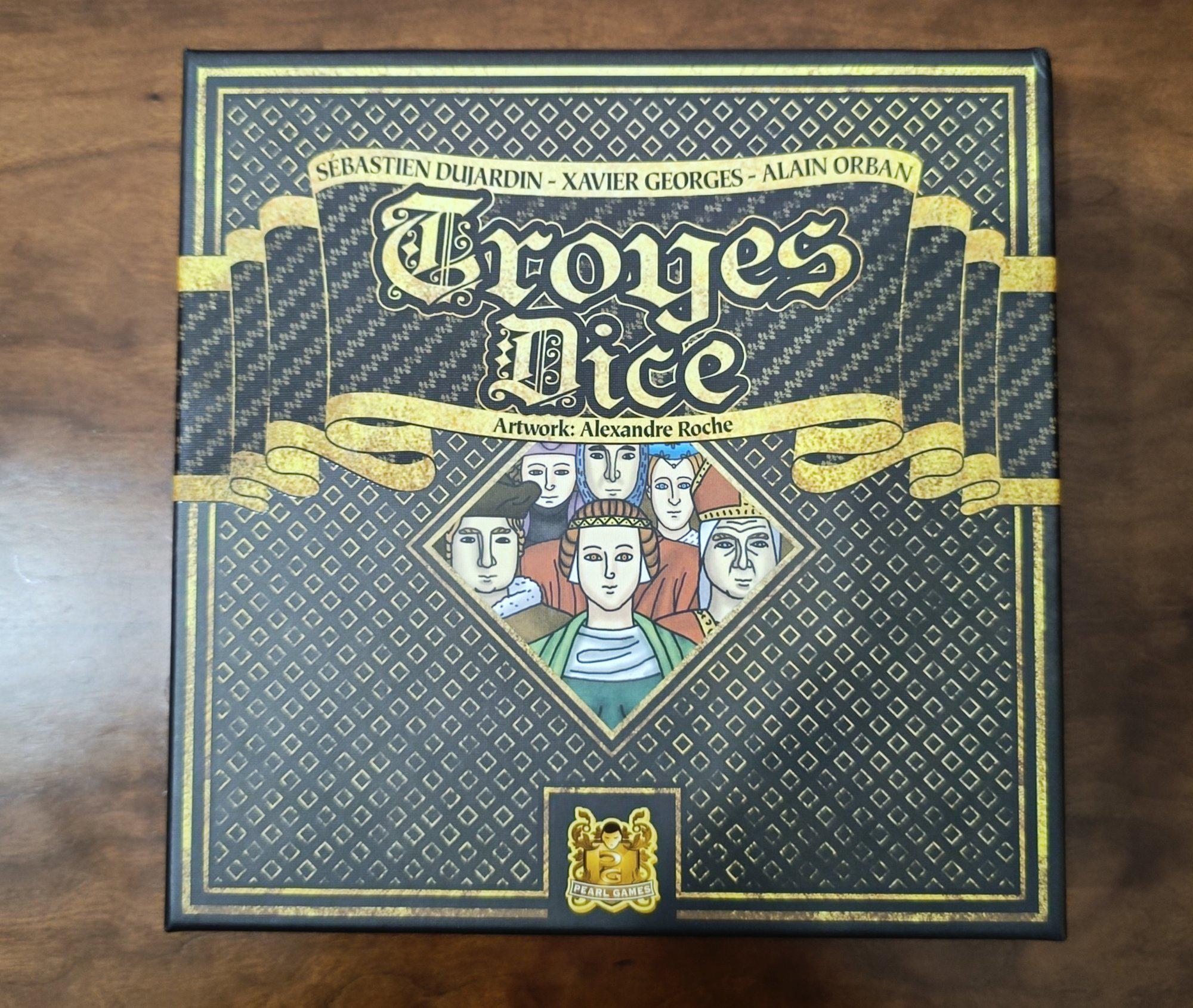 Troyes Dice box cover