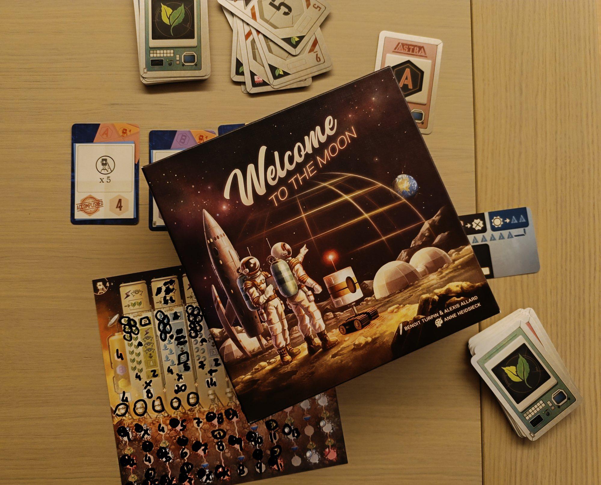 Welcome to the Moon box cover