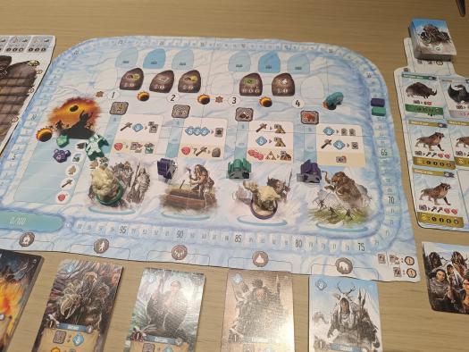Main Board with actions visible