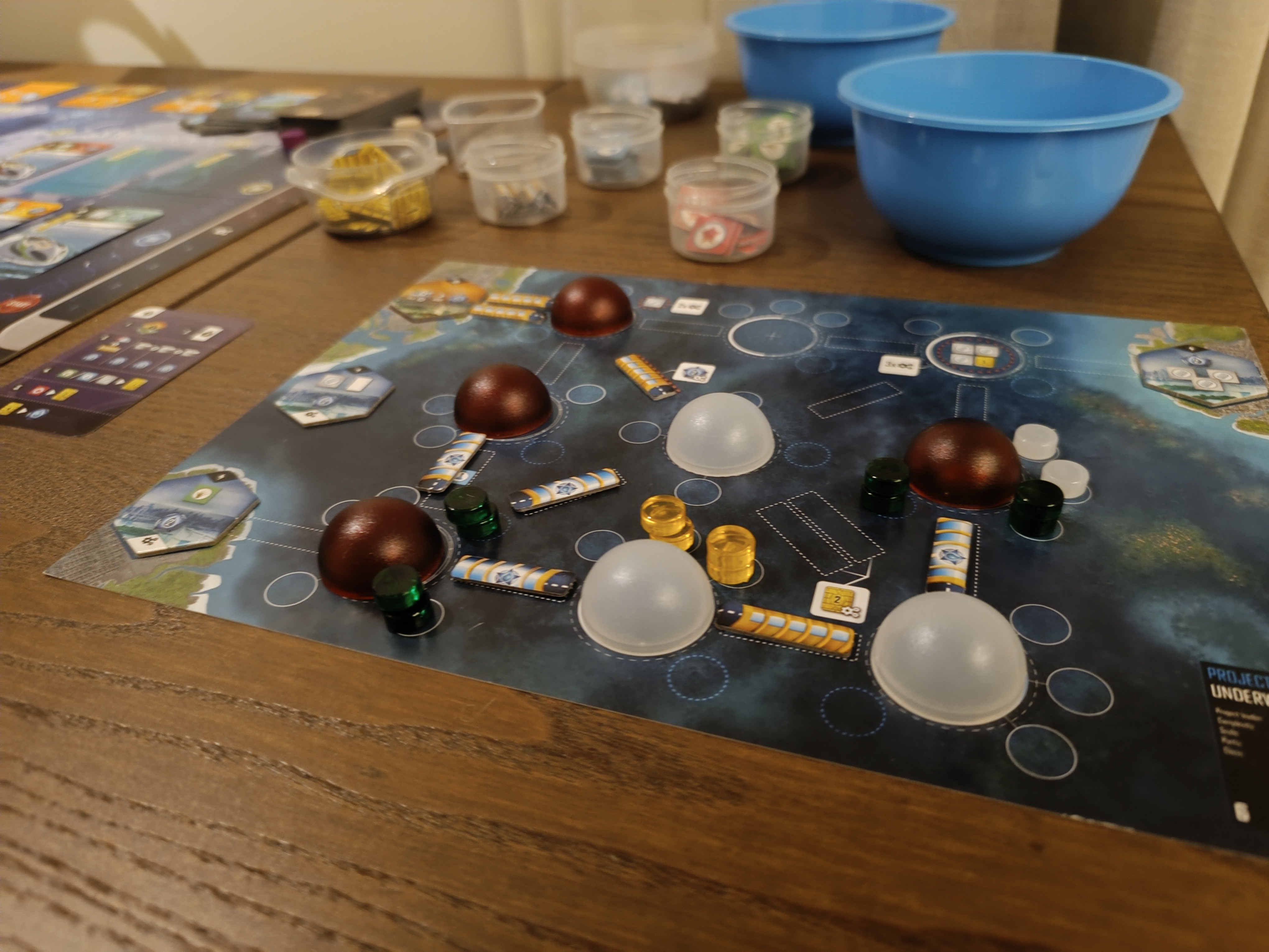 Underwater Cities player board