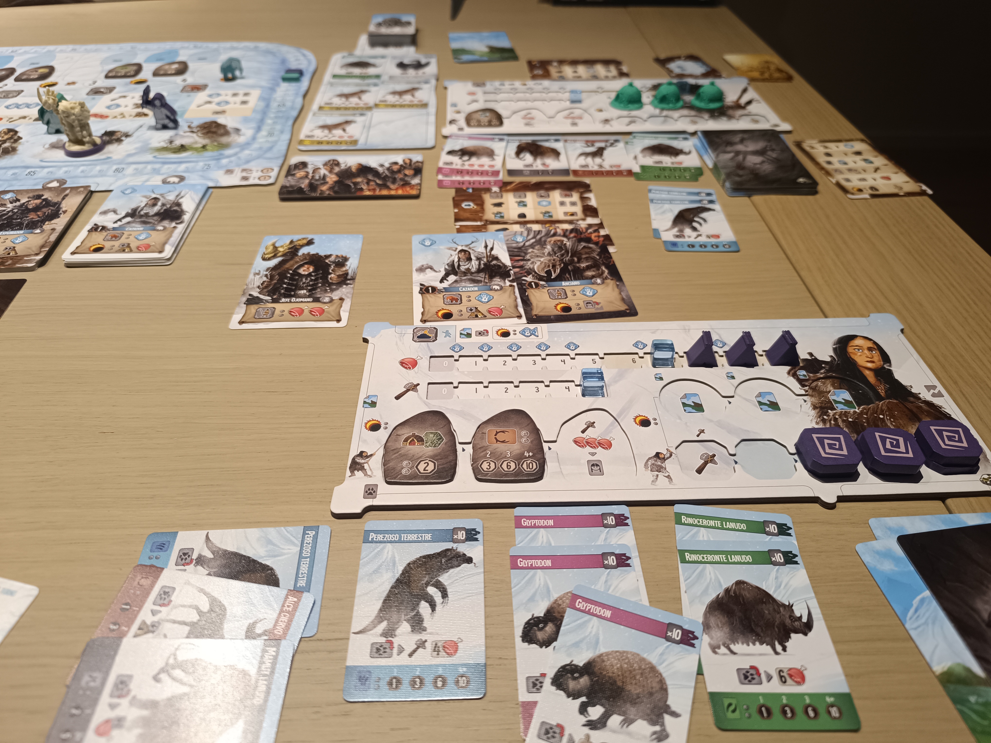 Endless Winter player board