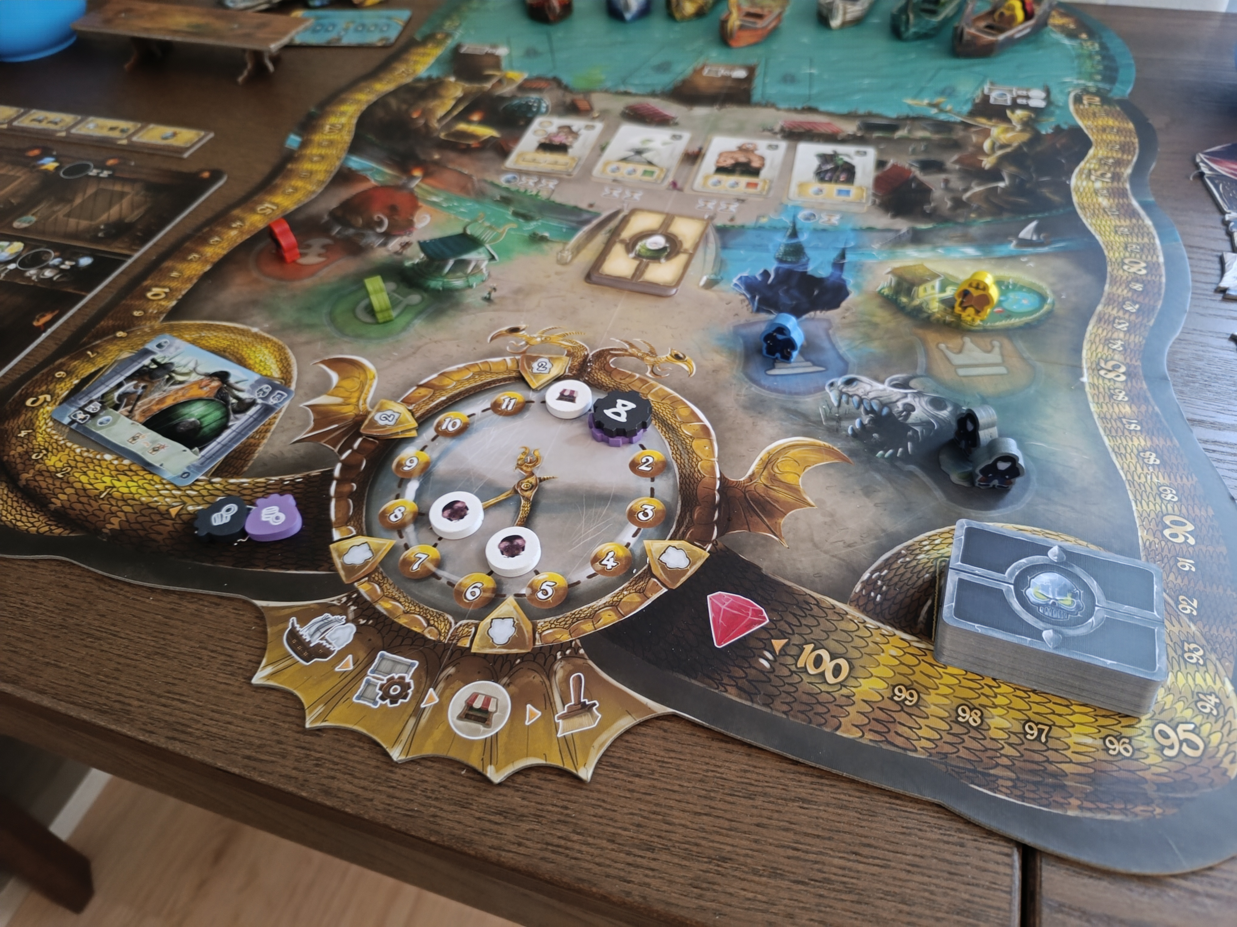 Merchants Cove Main board clock