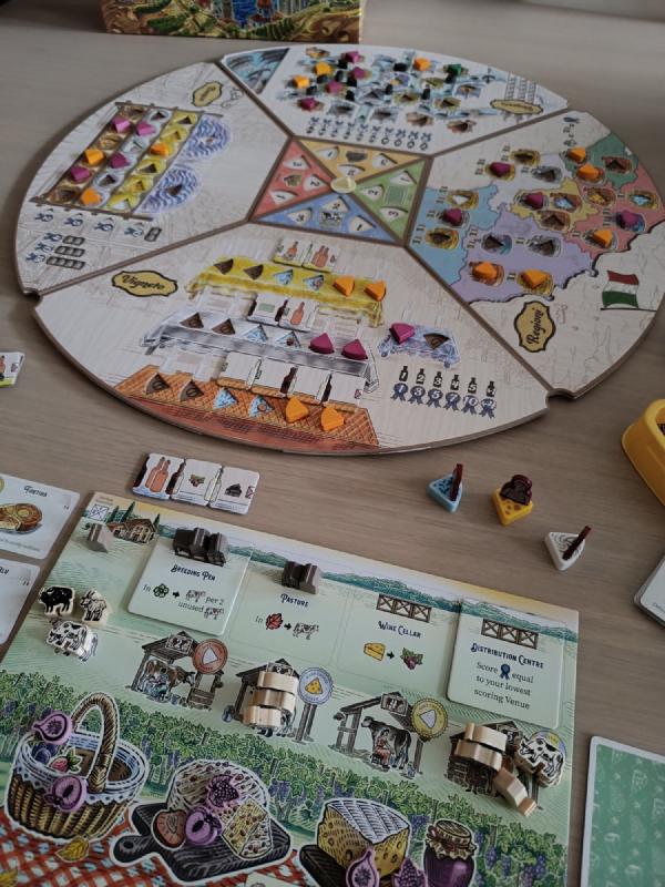 Formaggio board and components