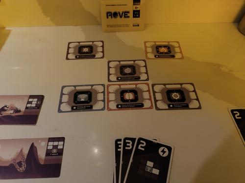 Cards and setup for ROVE